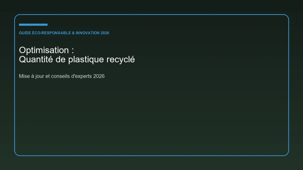 Guide Complet : Quels marque de voiture roulent a l ethanol 1 Quantité de plastique recyclé