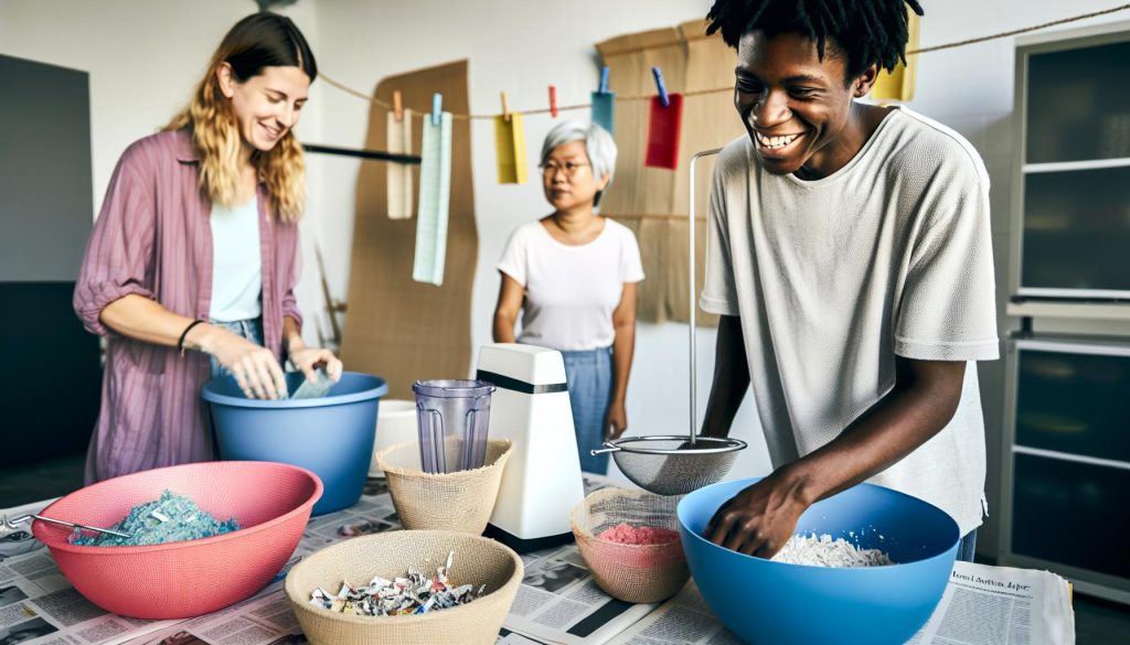 Comment faire du papier recyclé maison : Guide pas à pas