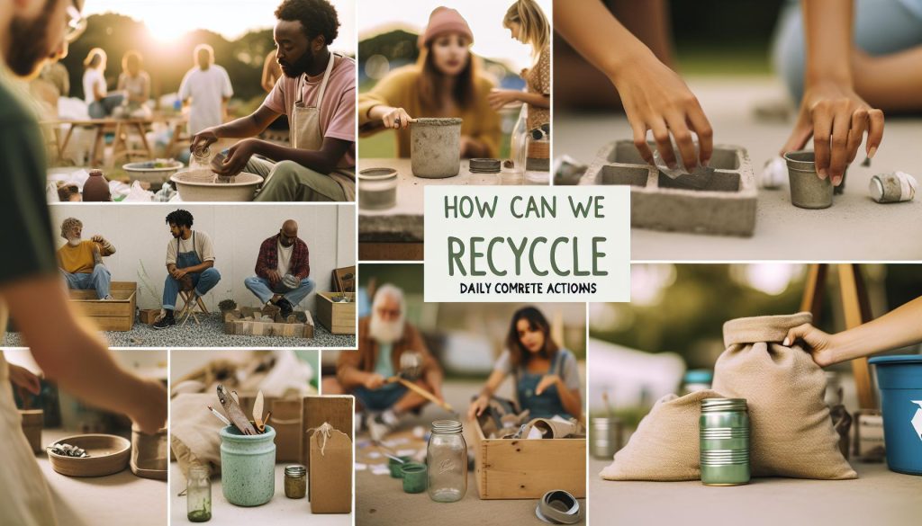 Comment peut-on recycler : Actions concrètes quotidiennes
