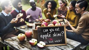 Peut on manger la peau des pommes bio : Réponse et précautions