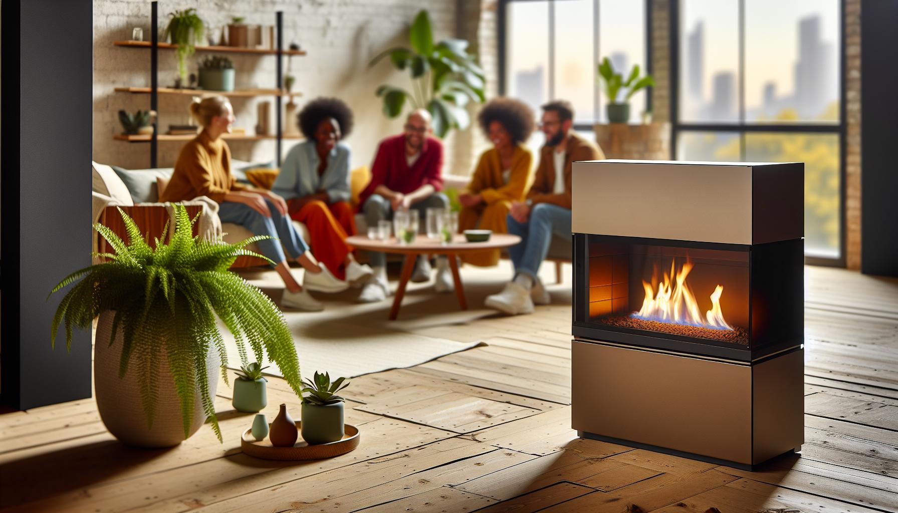 Avantages écologiques de la cheminée bioéthanol