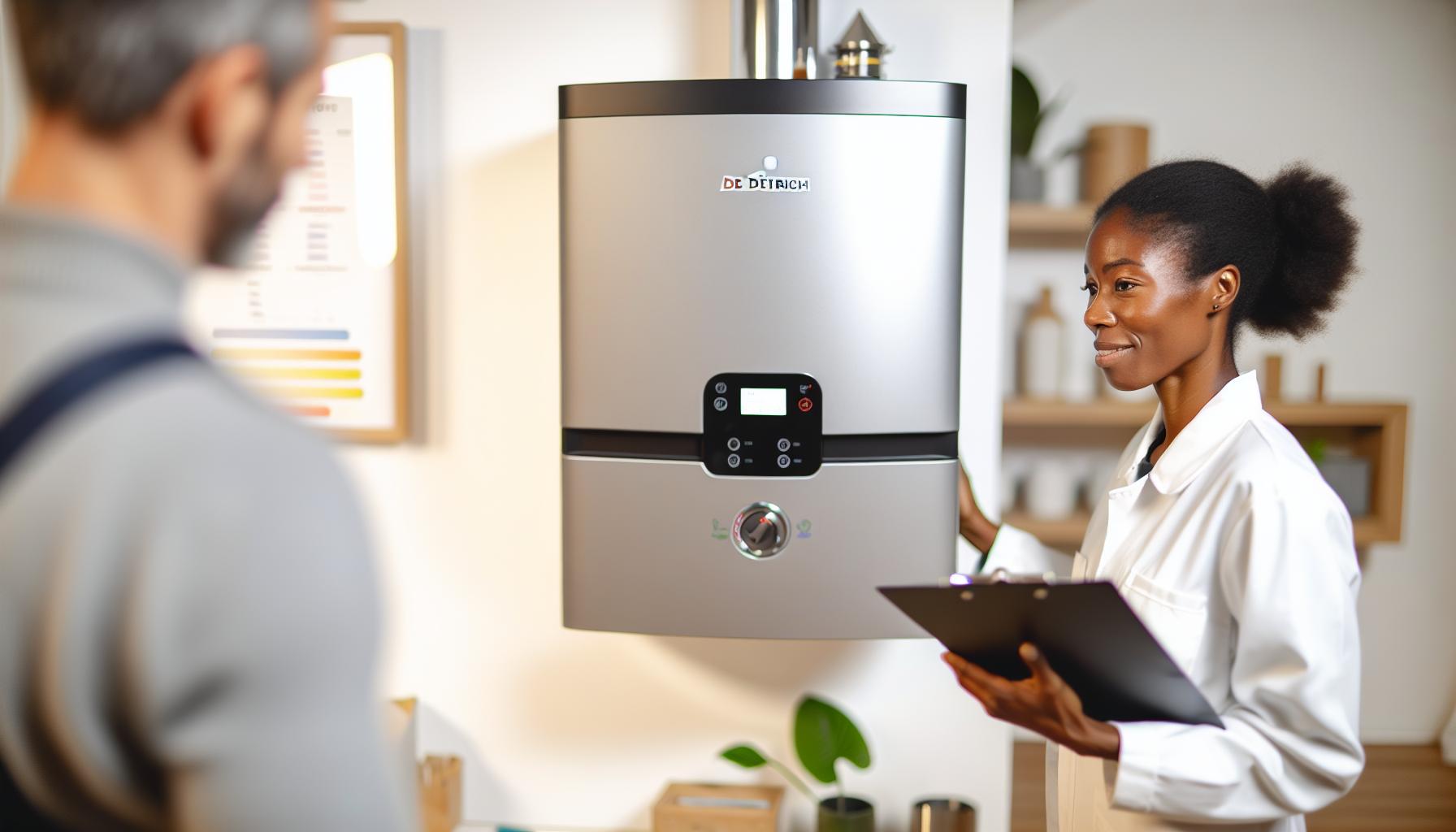 De Dietrich DTG 1305 ECO NOX V110: Réglages pro, chauffage durable