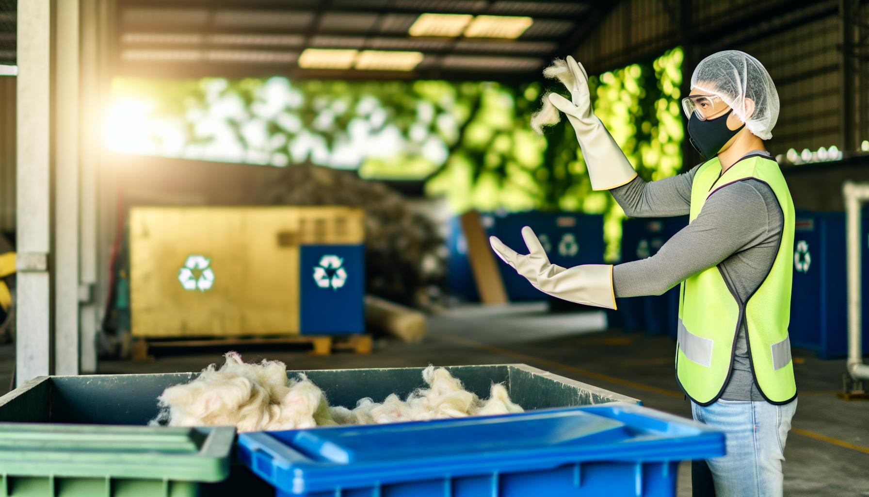 Les avantages du recyclage de la laine de verre