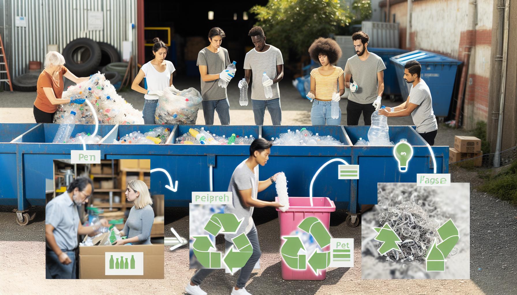 Les étapes de recyclage du Pet : Un guide pratique