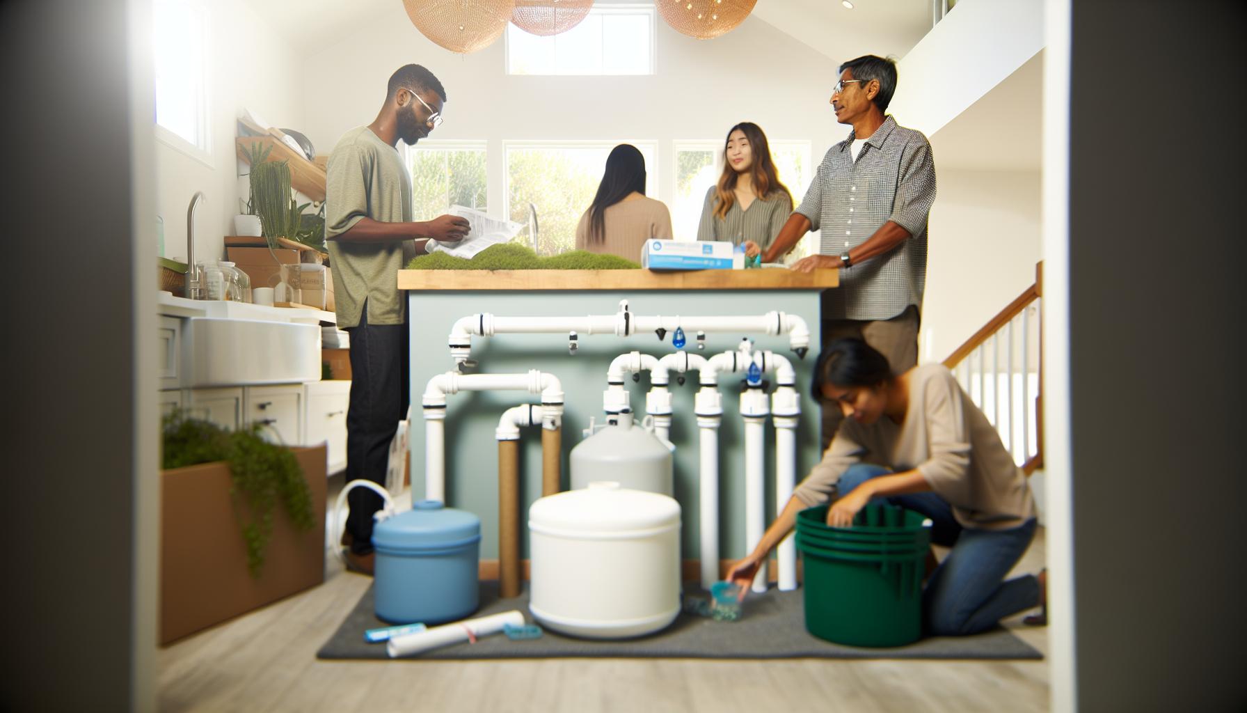 Comment installer un système de récupération d'eau grise