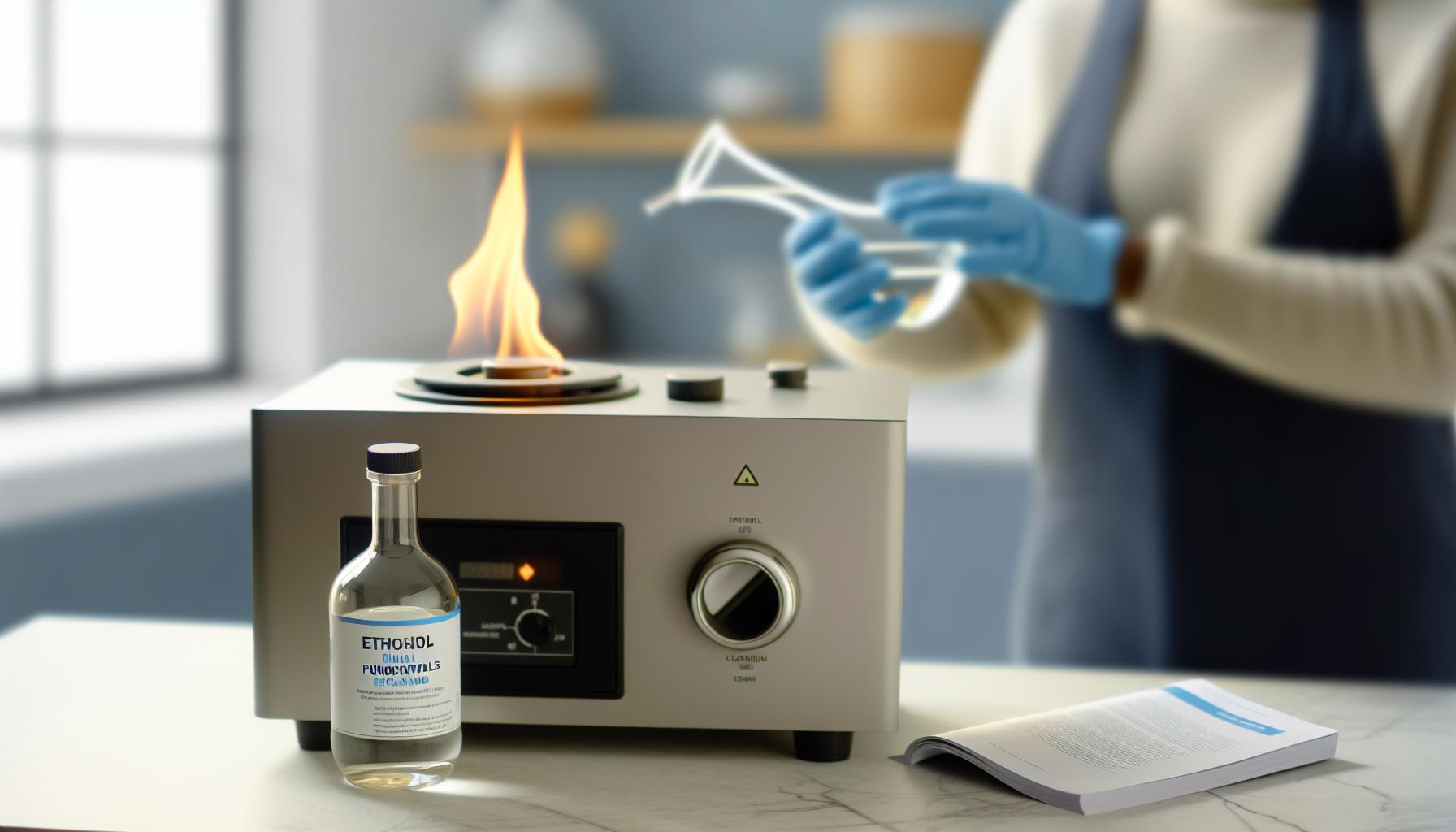 Comment fonctionne un brûleur éthanol : Principe et utilisation 1 Comment fonctionne un brûleur éthanol : Principe fondamental expliqué