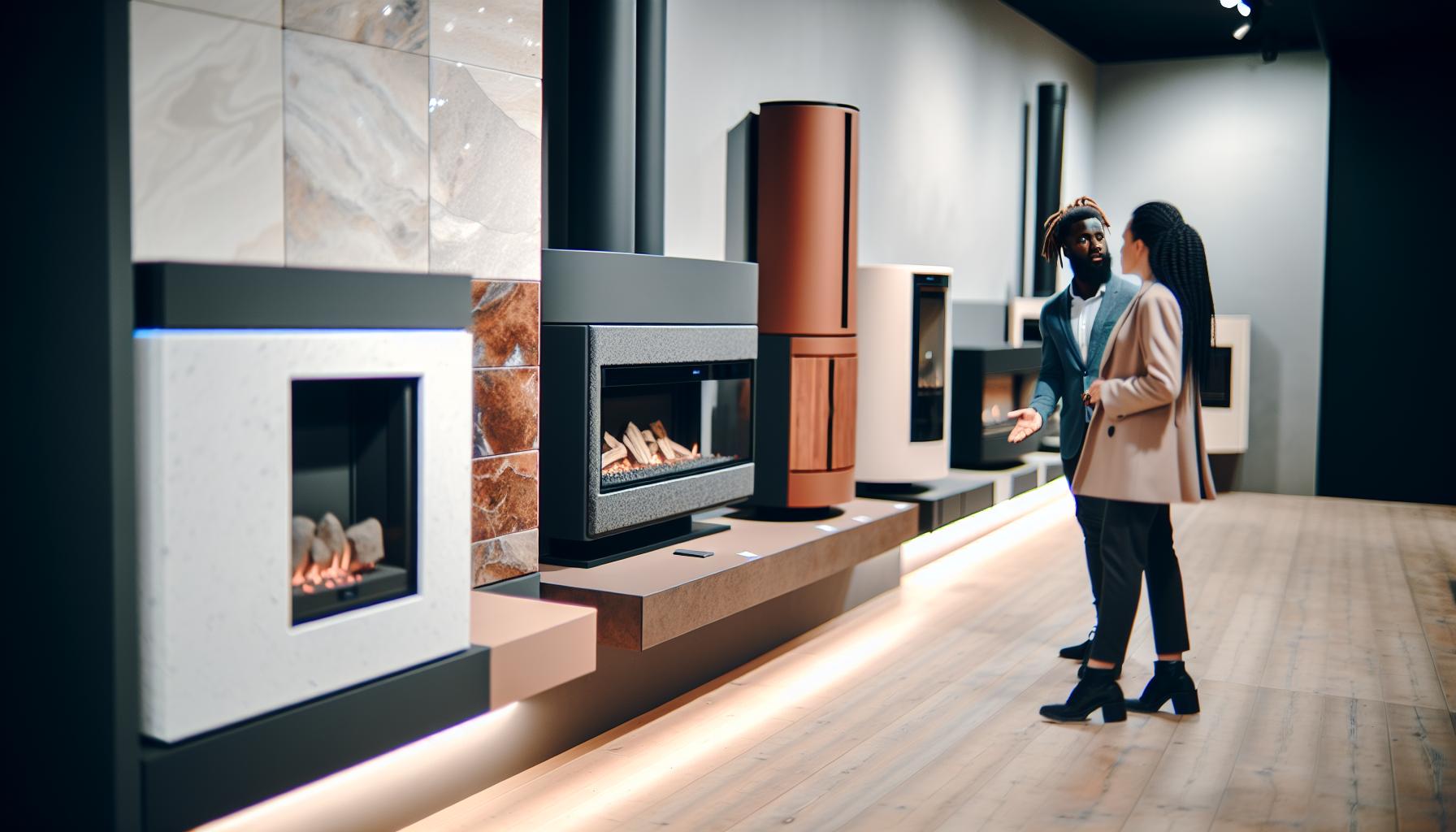 Matériaux et designs disponibles pour votre cheminée