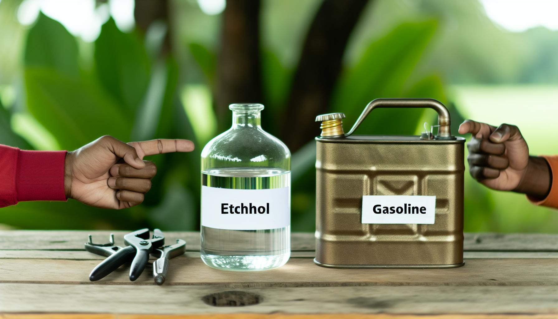 Comparaison entre l'éthanol et les carburants traditionnels