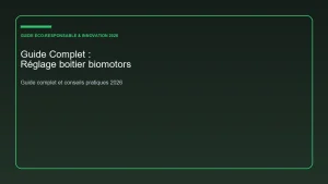 Guide complet et analyse sur réglage boitier biomotors