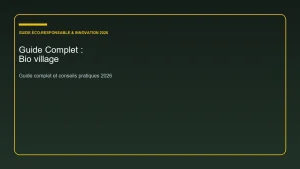 Guide complet et analyse sur bio village